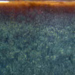 Load image into Gallery viewer, Blue Tiger's Eye Speedball Mid Range Glaze Pint