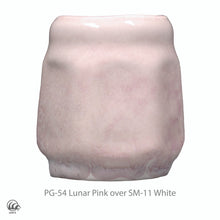 Load image into Gallery viewer, Lunar Pink Phase Glaze Cone 5 (Pint) Amaco PG-54