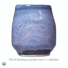 Load image into Gallery viewer, Floating Lavendar Phase Glaze Cone 5 (Pint) Amaco PG-55