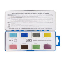 Load image into Gallery viewer, Semi-Moist Underglaze Set #109 Amaco 41214S