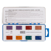 Load image into Gallery viewer, Semi-Moist Underglaze Set #111 Amaco 41274K