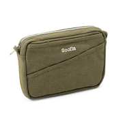 Load image into Gallery viewer, Soolla Studio Pouch - Deep Forest Green