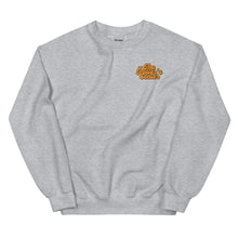 Load image into Gallery viewer, Retro Potter's Center Crewneck Sweatshirt with Polly Pots on the Back