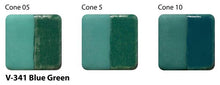 Load image into Gallery viewer, Blue Green Velvet Underglaze Cone 05-10