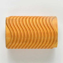 Load image into Gallery viewer, MKM Large Handle Roller Wavy Lines RL-002