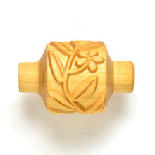 Load image into Gallery viewer, MKM Medium Handle Roller Flowers and Leaves RM-046