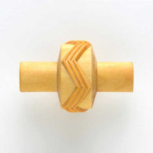 Load image into Gallery viewer, MKM Small Handle Roller 3 Zigzag RS-008