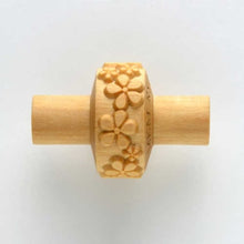 Load image into Gallery viewer, MKM Small Handle Roller Embossed Flowers RS-024