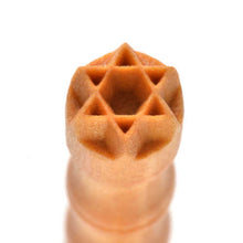Load image into Gallery viewer, Mini Round Stamp Star Of David SMR-084