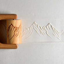 Load image into Gallery viewer, MKM Large Handle Roller Mountain Range RL-031