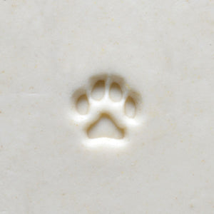 Mini Round Stamp Dog Paw SMR-043
