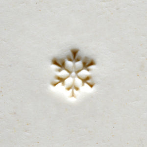 MKM Mini Round Stamp Snowflake SMR-064