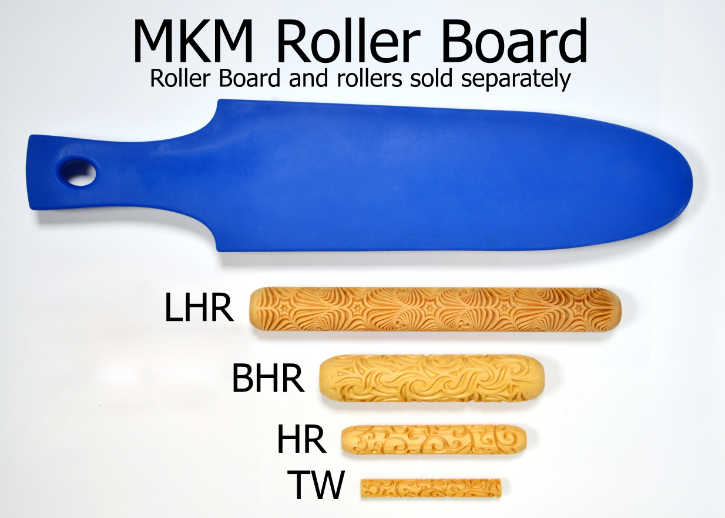 Surface Decoration : Texture Rollers : MKM Rollers - The Ceramic Shop