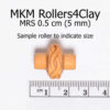 Load image into Gallery viewer, MKM MRS-001 Roller 0.5cm Footprints