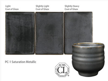 Load image into Gallery viewer, Saturation Metallic Potter's Choice Cone 5 Amaco PC-1