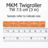 MKM Twig Roller Vines and Flowers TW-012