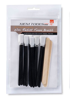 Wax Resist Foam Brush - Small .25” (10pcs))