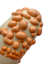 Load image into Gallery viewer, Pastel Orange Gumdrop Ritual Glaze Pint Cone 5-6