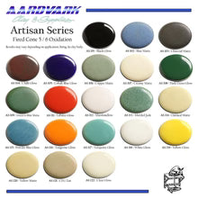 Load image into Gallery viewer, Cobalt Blue Gloss, Cone 5 Dry Glaze, Aardvark Clay&#39;s Artisan Series AS-105