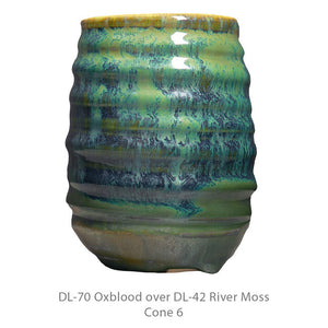 River Moss 39807H Cone 5 Glaze (10 lbs DRY) DL-42