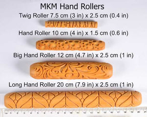 MKM Long Hand Roller Vertical Layered Lines LHR-034