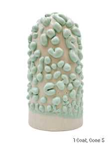 Pastel Turquoise Gumdrop Ritual Glaze Pint Cone 5-6