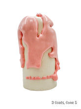 Load image into Gallery viewer, Pastel Pink Gumdrop Ritual Glaze Pint Cone 5-6