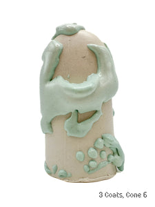 Pastel Turquoise Gumdrop Ritual Glaze Pint Cone 5-6