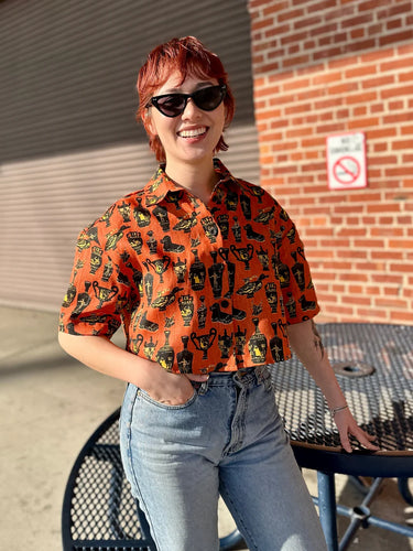 Linen Olivia Top Pots - Nooworks