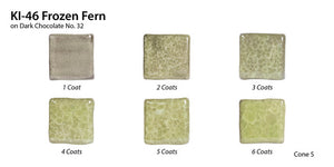 Amaco Kiln Ice Frozen Fern KI-46