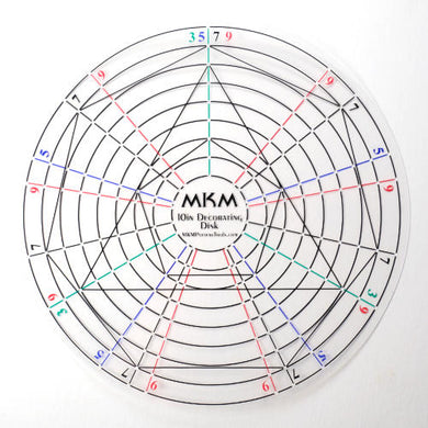 Decorating Disk 10in 2 Pack- Even and Odd