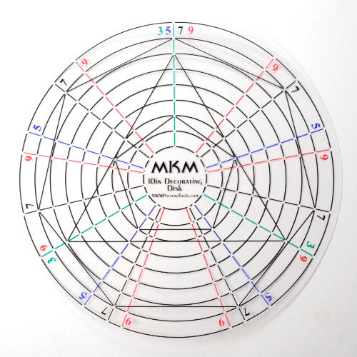 Decorating Disk 10in 2 Pack- Even and Odd