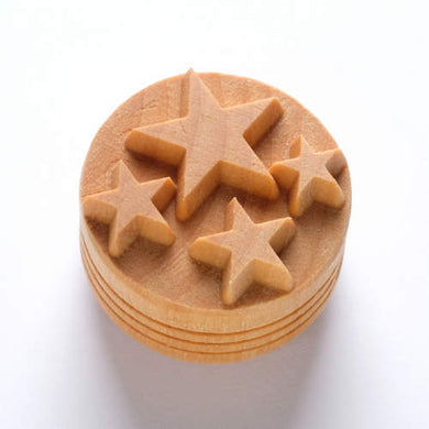 MKM Large Round Stamp Stars SCL-131