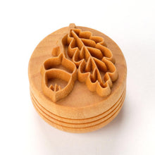 Load image into Gallery viewer, MKM Large Round Stamp Oak Leaf with Acorn SCL-167
