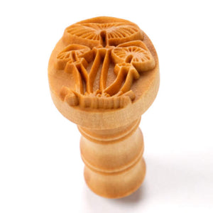 MKM Medium Round Stamp Cluster of Mushrooms SCM-289