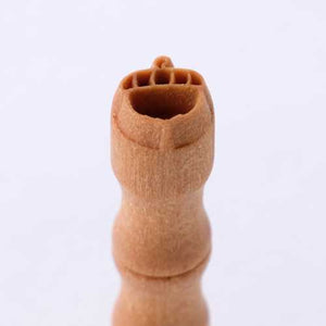 Mini Round Stamp Acorn SMR-098