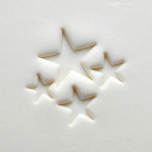 MKM Large Round Stamp Stars SCL-131