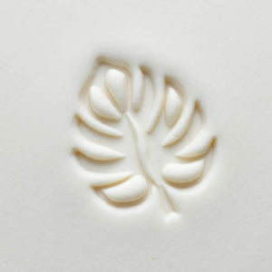 MKM Large Round Stamp Monstera Leaf SCL-144