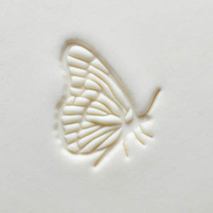 MKM Large Round Stamp Resting Butterfly SCL-146