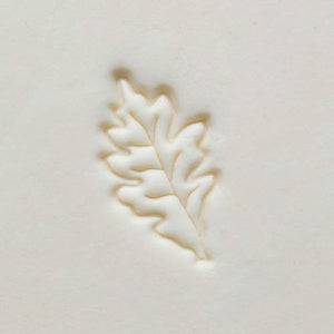 MKM Medium Round Stamp Oak Leaf Outline SCM-266