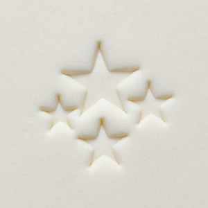 MKM Medium Round Stamp Stars SCM-271