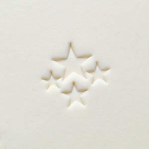 MKM Small Round Stamp Stars SCS-199