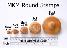 Load image into Gallery viewer, MKM Medium Round Stamp Mushroom SCM-272