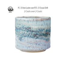 Load image into Gallery viewer, Ocean Drift Potter&#39;s Choice Flux Cone 5 Glaze (Pint) Amaco PCF-21