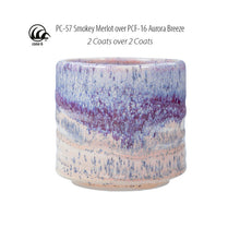 Load image into Gallery viewer, Aurora Breeze Potter&#39;s Choice Flux Cone 5 Glaze (Pint) Amaco PCF-16