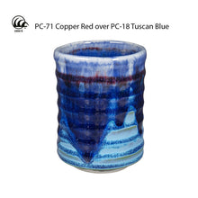 Load image into Gallery viewer, Tuscan Blue Potter&#39;s Choice Cone 5 Glaze (Pint) Amaco PC-18 34038Q
