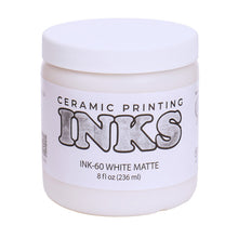 Load image into Gallery viewer, White Matte Ceramic Ink Amaco INK-60 34002B