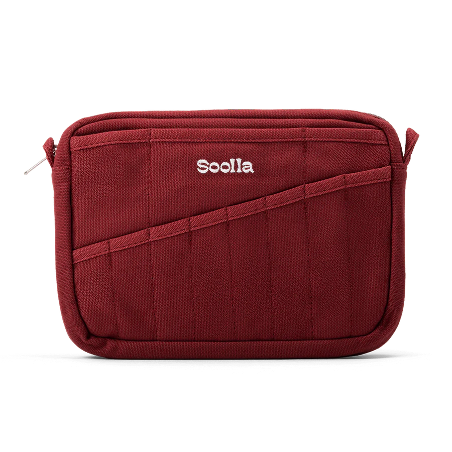 Soolla Studio Pouch - Sangria