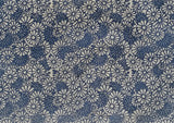 Decal Varied Flowers Blue