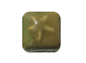 Green Tweed Moroccan Sand Series Cone 5 Dry Glaze Laguna MS-22